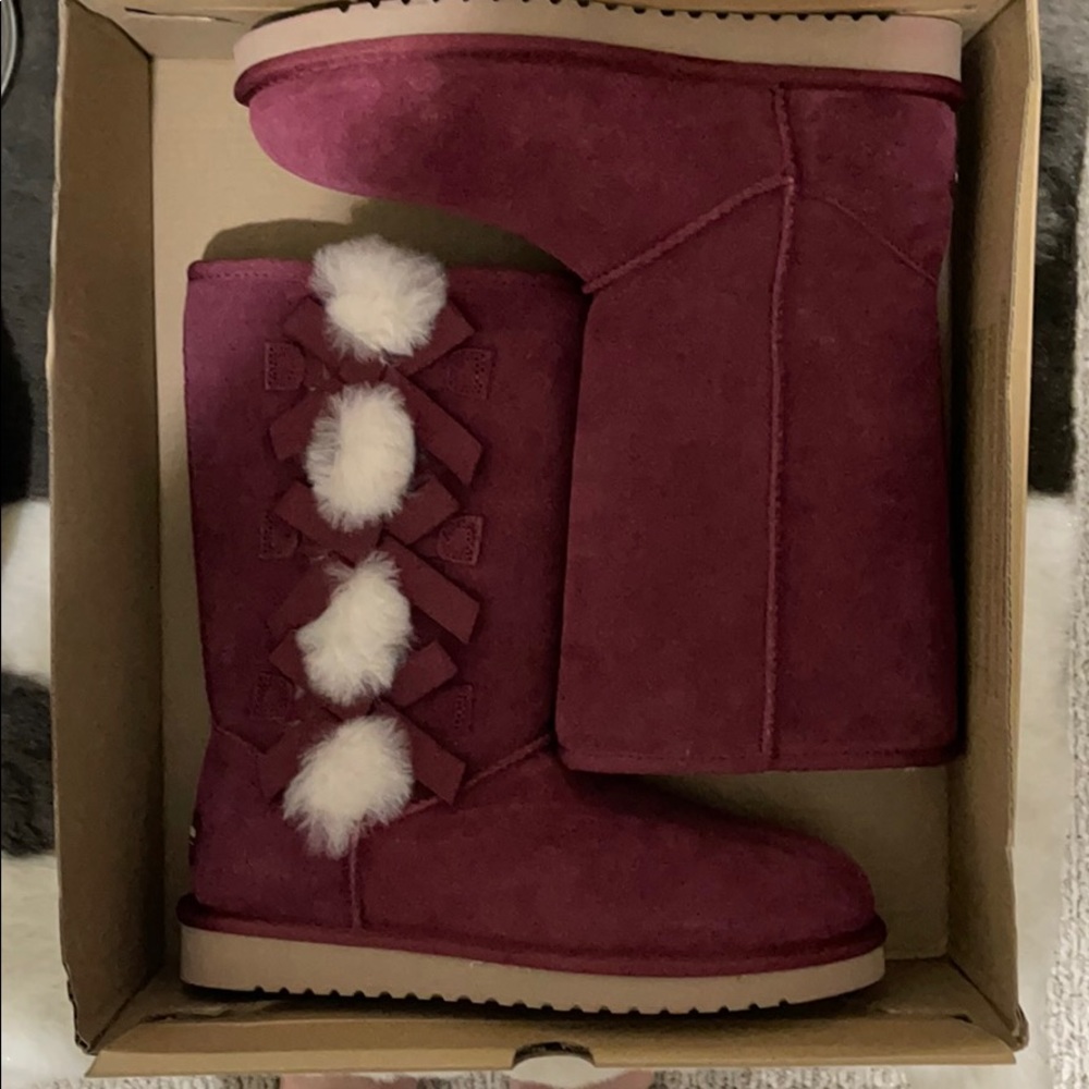 Koolaburra by Ugg Women's Victoria Tall Zin Size 8 - Picture 6 of 10